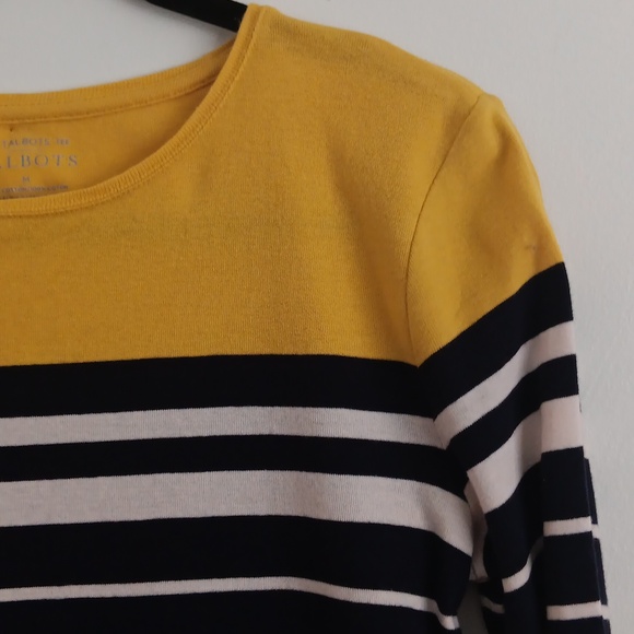 Talbots  Striped The Talbots Tee #2429 - Picture 2 of 7